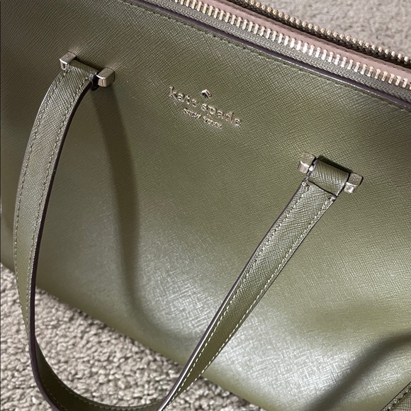 Kate Spade Forest Green Satchel - Picture 6 of 6
